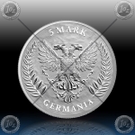 1oz GERMANIA 5 Mark 2021 *BU 1oz GERMANIA 5 Mark 2021 *BU